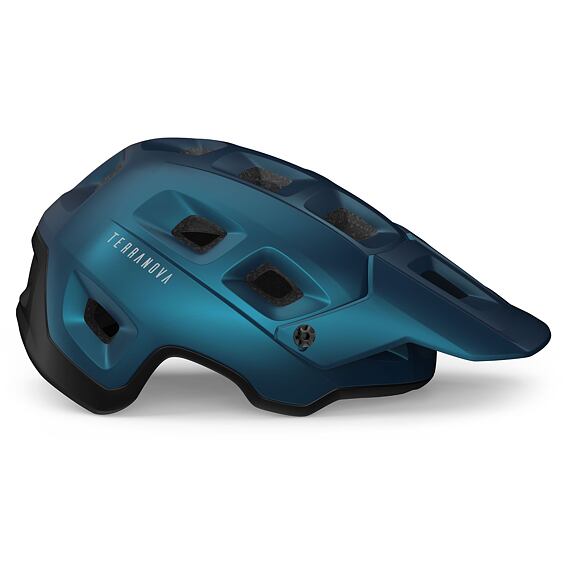 MET helmet TERRANOVA metalic blue/black -58/61