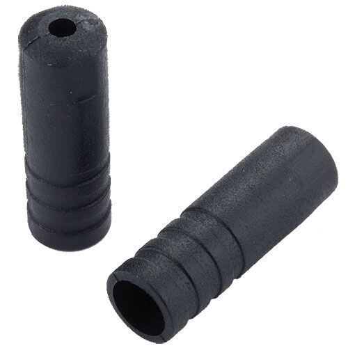 JAGWIRE end caps open 4mm alloy BLK 100pcs