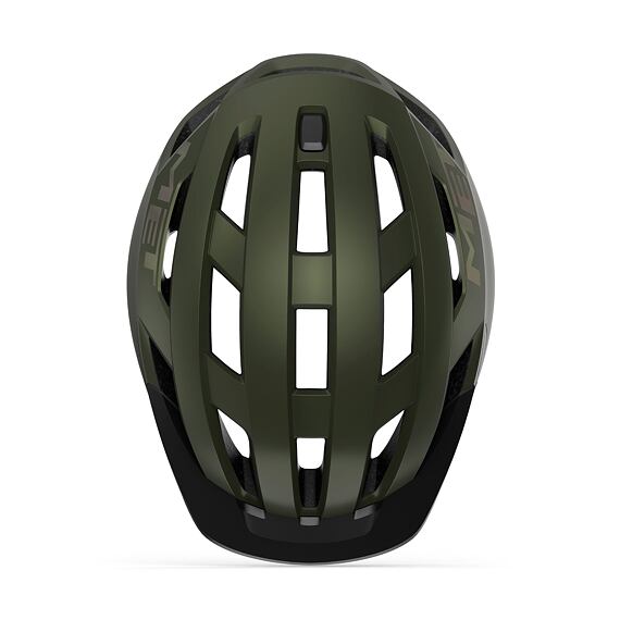 MET helmet ALLROAD olive iridescent -56/58