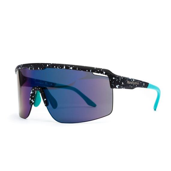 HORSEFEATHERS glasses SCORPIO black splash/mirror green