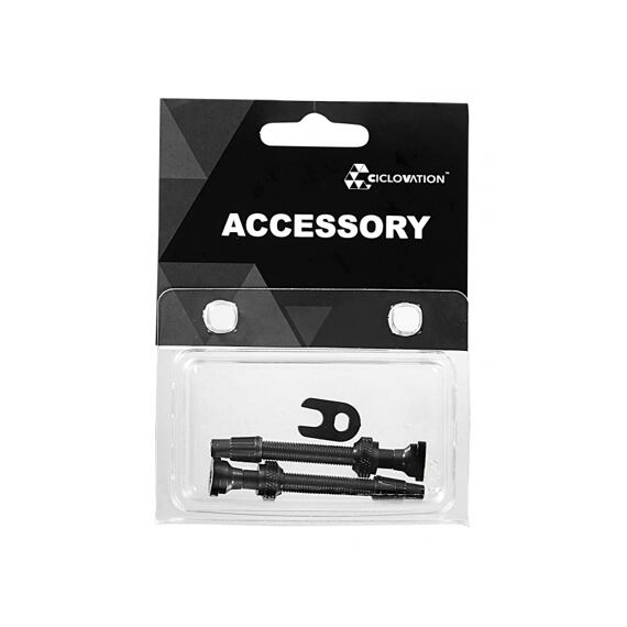 CICLOVATION tubeless valve 40mm BLK