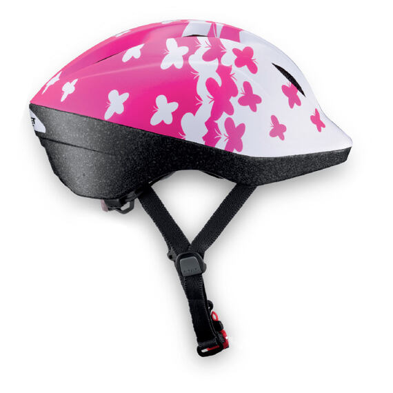 MET child helmet SUPER BUDDY butterflies/pink -52/57