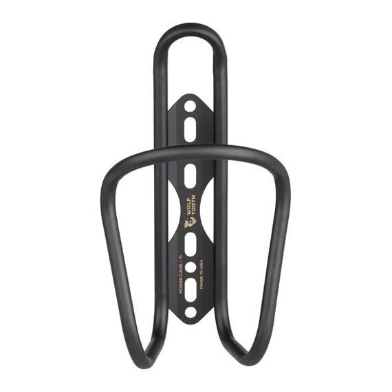 WOLF TOOTH bottle cage MORSE Ti black