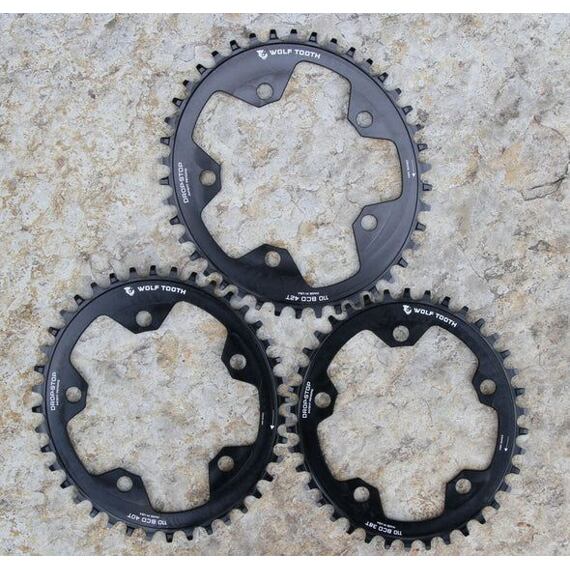 WOLF TOOTH chainring 110x42 BCD Oval for Sram Flattop