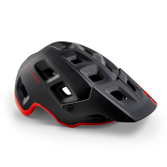 MET helmet TERRANOVA black/red -58/61