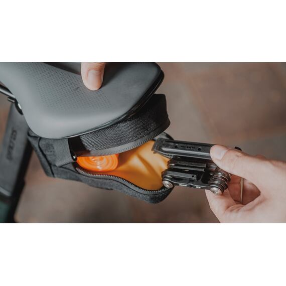 TOPEAK saddle bag ELEMENTA SEATBAG Slim black S