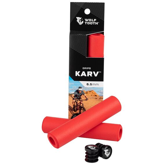 WOLF TOOTH grips KARV 6.5mm red
