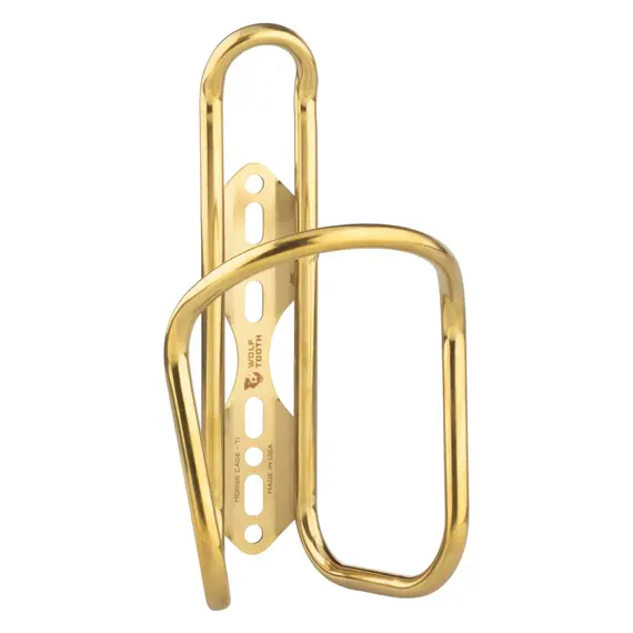 WOLF TOOTH bottle cage MORSE Ti gold