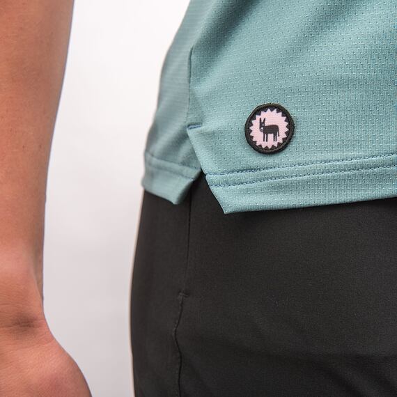 FT WOMEN'S HORIZON SHORT SLEEVE TEE MINT/BLACK