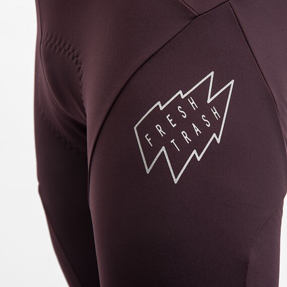 FT MEN'S SIGNATURE THERMO BIB PANTS PORT RED