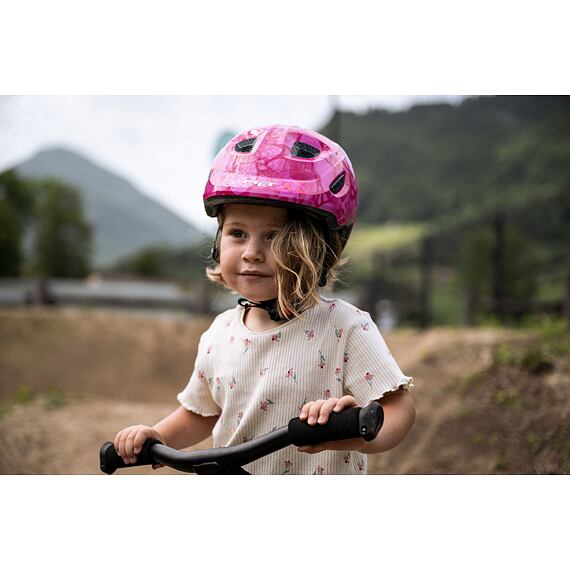 MET helmet HOORAY MIPS youth pink heart -46/52
