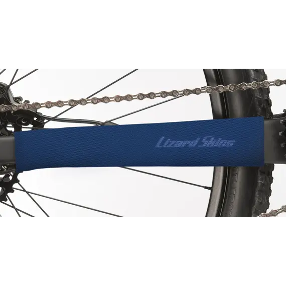 LIZARD SKINS Large Neoprene Chainstay Protector Blue
