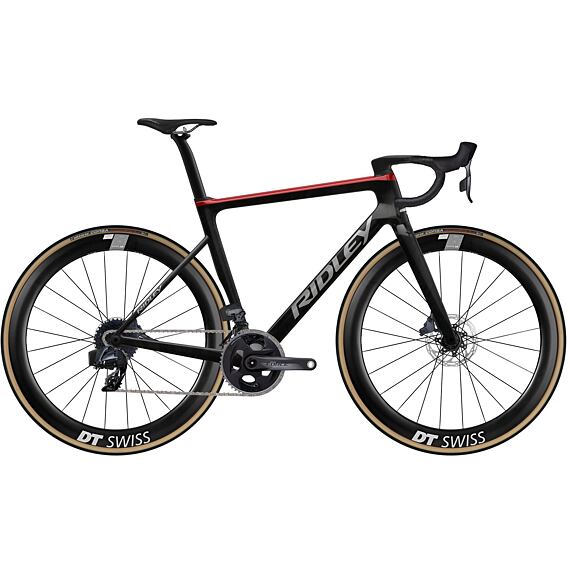 RIDLEY FALCN RS DuraAce Di2 UD Carbon/Candy Red Metallic/Silver
