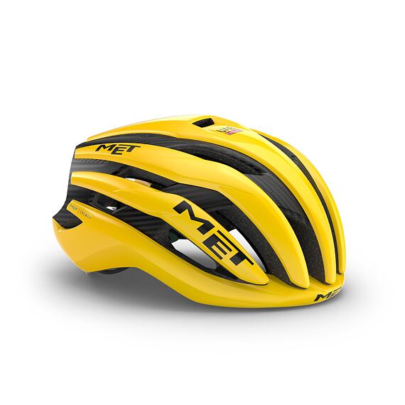 MET helmet TRENTA 3K CARBON MIPS Jaune Limited Edition -56/58