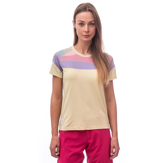 HELIUM jersey SS WOM sand/stripes
