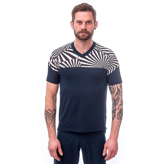 SENSOR HELIUM jersey SS MEN deep blue/geometry