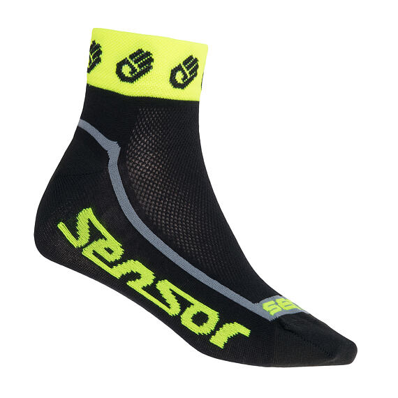 SENSOR RACE LITE SOCKS REFLEX YELLOW LITTLE HANDS