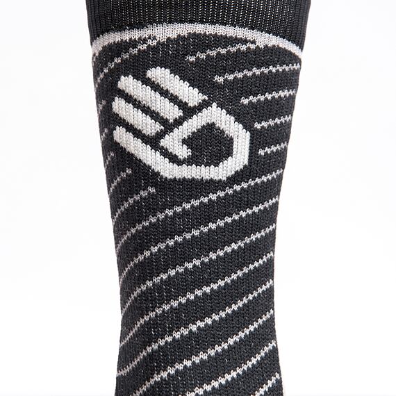 SENSOR SOX PRO MERINO CREW black/grey