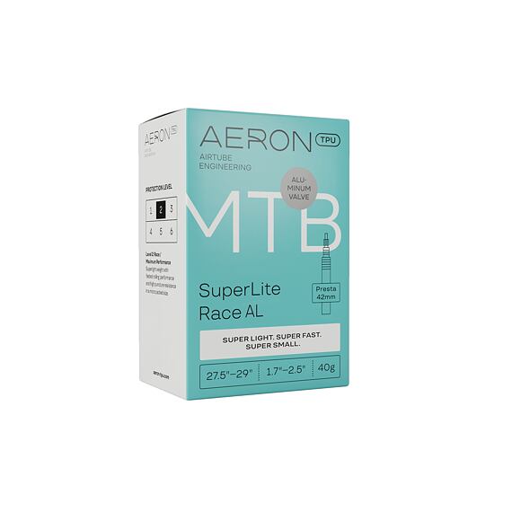 AERON tube MTB – SuperLite Race / 1,7"-2,5" / SV42 / 27,5" - 29"