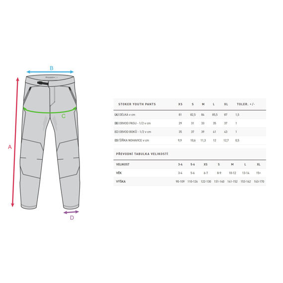 HORSEFEATHERS pants STOKER YOUTH black