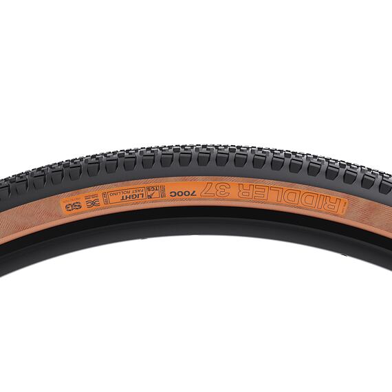 WTB tire RIDDLER 700x37 TCS Light Fast Rolling SG black/tan