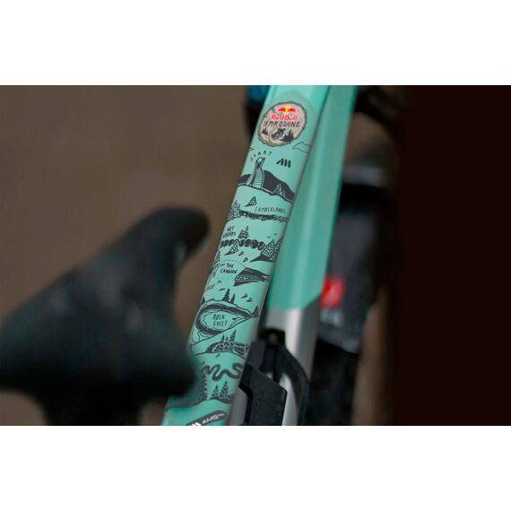 AMS protection stickers - EXTRA - RedBull Hardline Dark/Grey