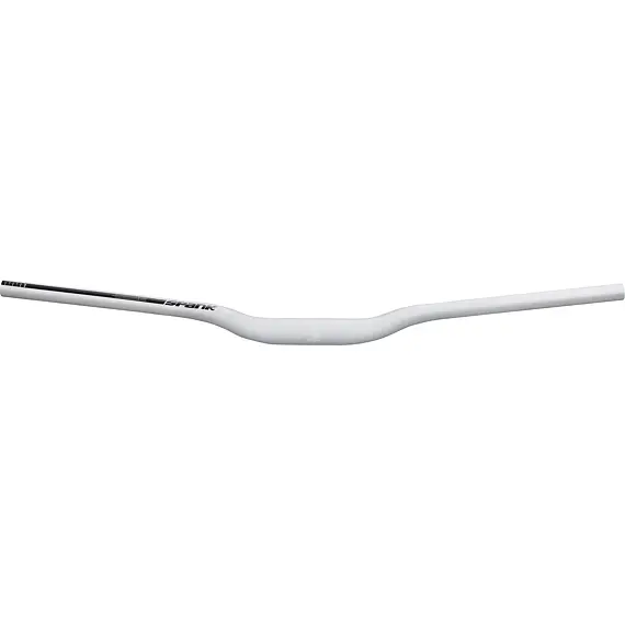 Spank Spoon 35 Bar 25R Handlebars Raw Silver