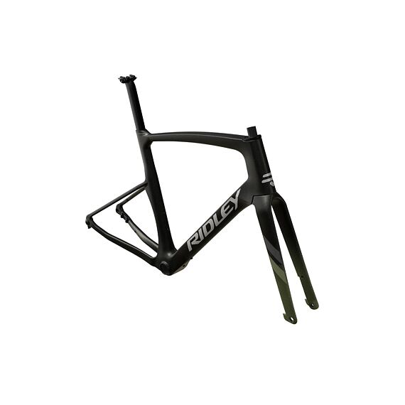 RIDLEY frameset KANZO Fast Black Metallic/Army Green/Silver