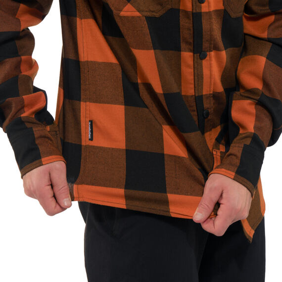 Horsefeathers Prom technical shirt Burnt Orange