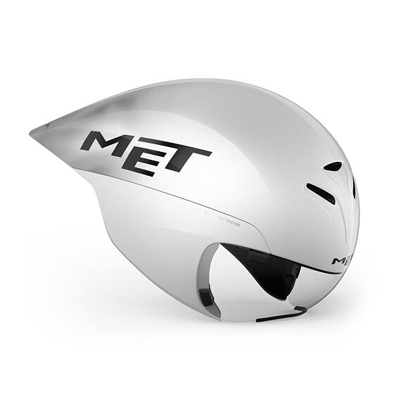 MET přilba DRONE WIDE BODY II white metallic -55/58