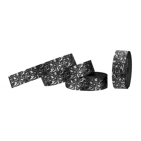 CICLOVATION wrap Leather Touch Minimalism Happy Dogs Silver