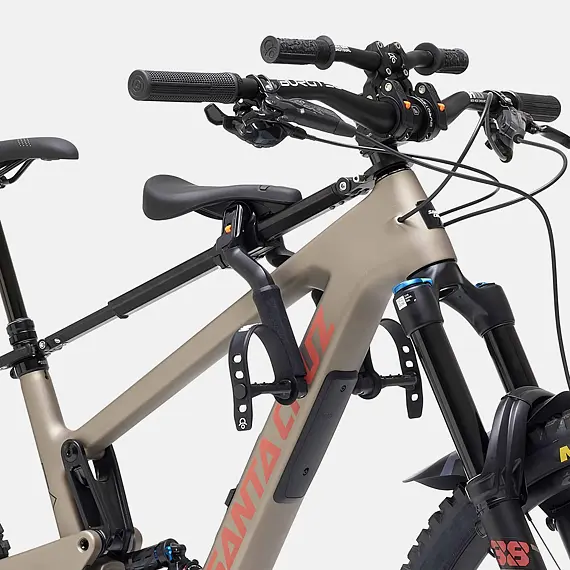 KIDS RIDE SHOTGUN MTB Seat and Handlebar Pro Combo