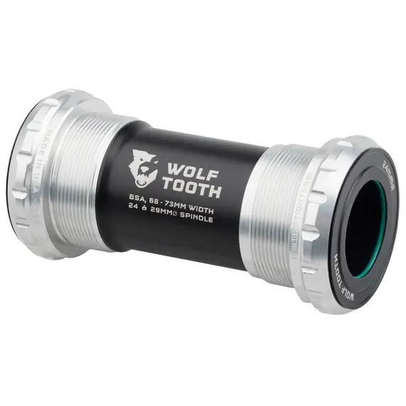 WOLF TOOTH bottom bracket BSA Shimano 24mm Raw Silver
