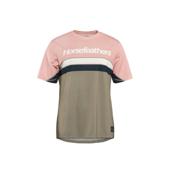 HORSEFEATHERS women's jersey QUANTUM lotus/taupe