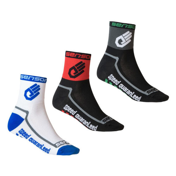 SENSOR RACE LITE 3-PACK SOCKS HAND