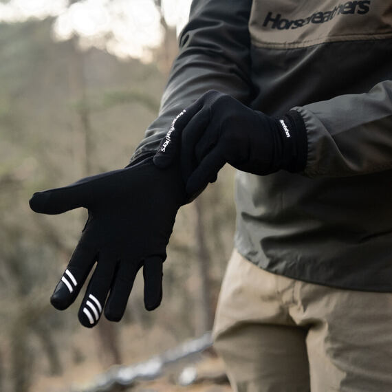 HORSEFEATHERS gloves DIGGER black