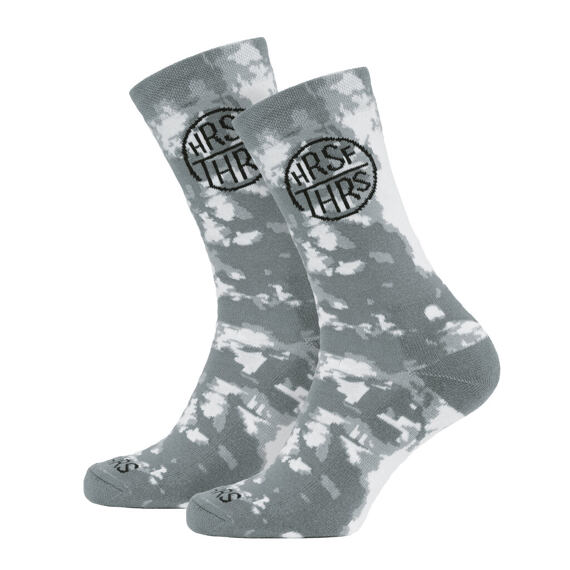 HORSEFEATHERS socks DICE white