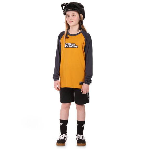 HORSEFEATHERS children's jersey SPIKE LS sunflower/indigo
