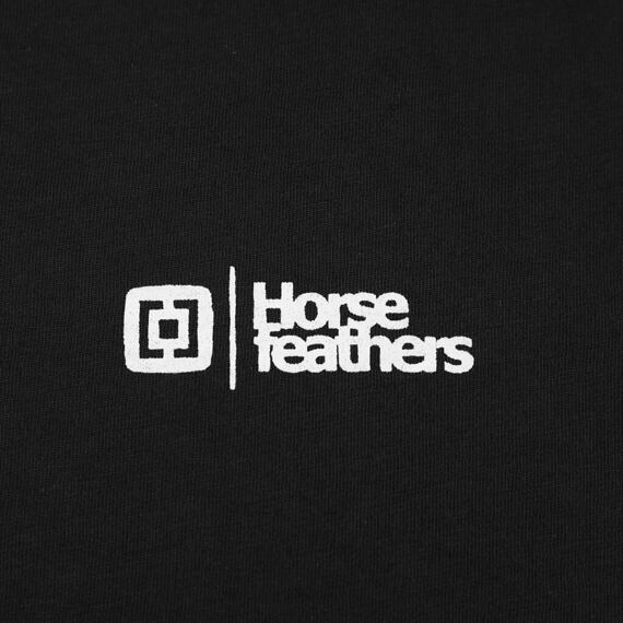 HORSEFEATHERS t-shirt ROOTER black