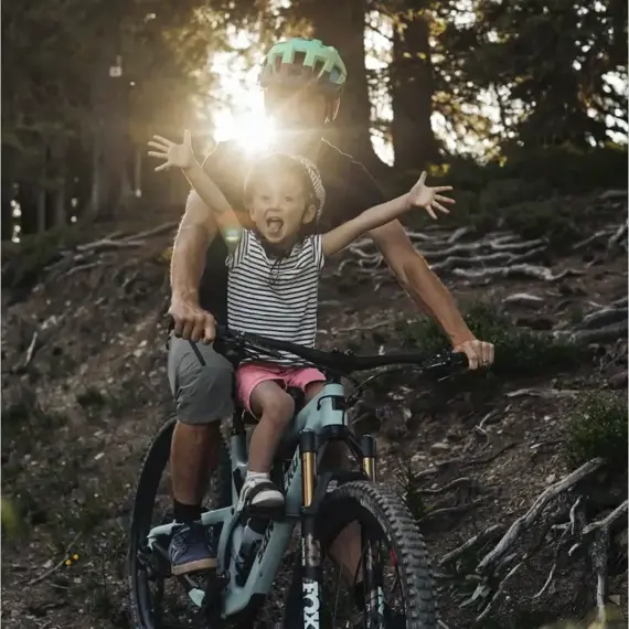 KIDS RIDE SHOTGUN MTB seat