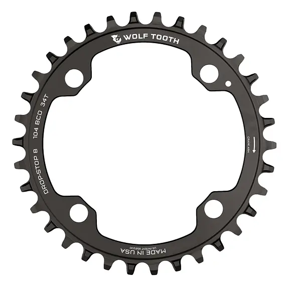 WOLF TOOTH chainring 104x34 BCD Drop-Stop B