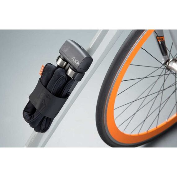 AXA lock Foldable 600-serie 6mm GREY