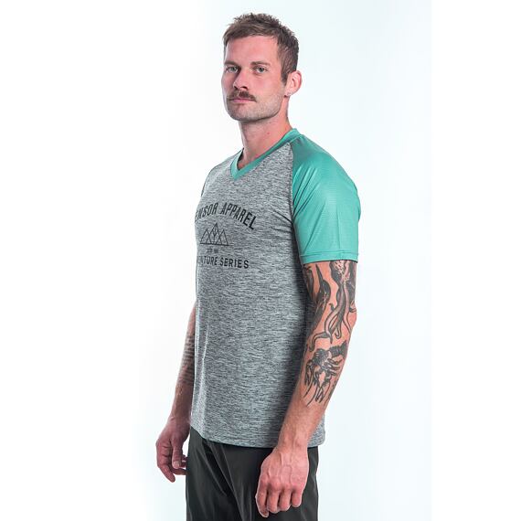 SENSOR CYKLO CHARGER MEN JERSEY SS grey/mint