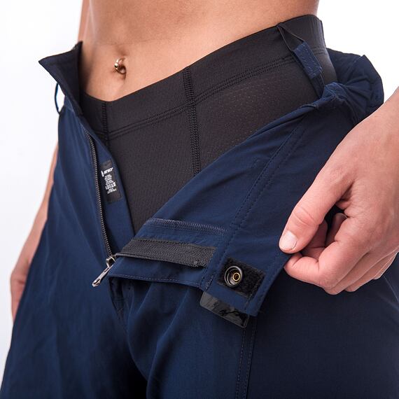 SENSOR HELIUM WOM SHORT PANTS /W PADDING deep blue