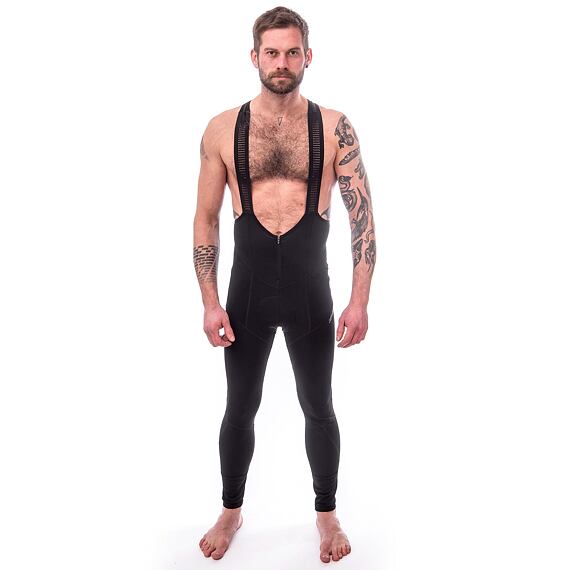 SENSOR CYKLO RACE ZERO BIB TIGHTS /W PADDING true black