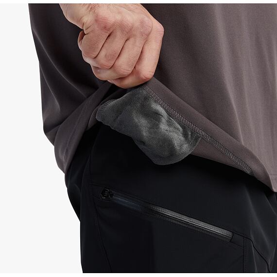 RACE FACE t-shirt 3/4 COMMIT Tech Top charcoal