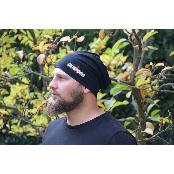 BIKEPORN MERINO ACTIVE CAP WITH PATCH black