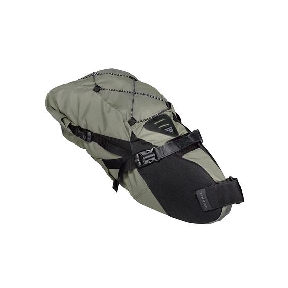 TOPEAK bikepacking BACKLOADER, rolling bag for seatpost 15l green