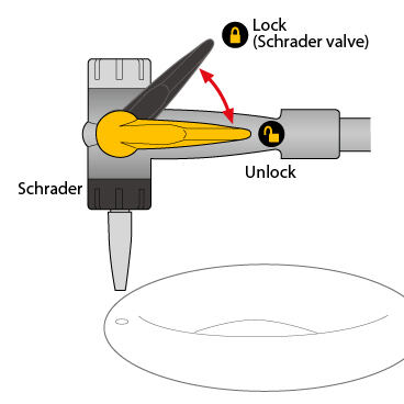 TOPEAK pump JOEBLOW MAX HP red