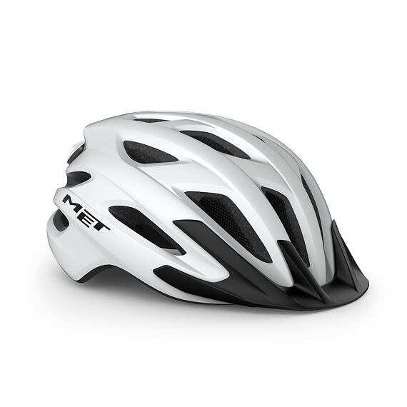 MET helmet CROSSOVER WHT -52/59